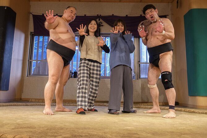 1.5 Hour VIP Sumo Event in Tokyo - The ring challenge: what you’re really practicing