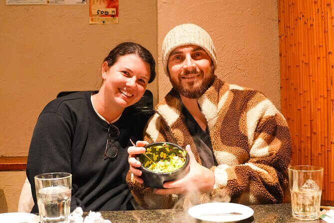 [1 Group Only] Tokyo Shinjuku Food Tour for Family - Stop 1 in Shinjuku 3-chrome: making your own okonomiyaki and monjayaki