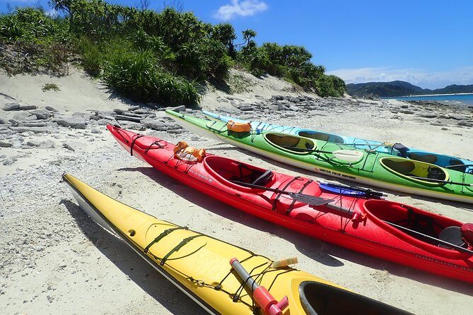 1day kayak tour in Kerama Islands and Zamami Island - Rigid-boat hops to uninhabited islands: the part you don’t notice much