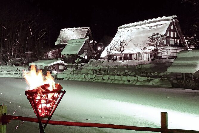 2-Day Bus Tour to Shirakawago & Hida No Sato Winter Illumination - Osaka morning meet-up and the long winter bus ride