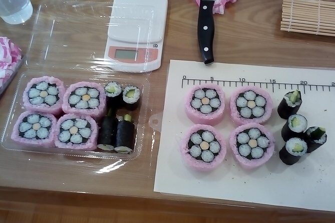 2 hours sushi class - What’s included: ingredients, apron rental, and the take-home payoff