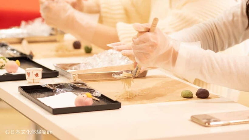2 Types of Japanese Sweets making and Tea Ceremony - Entering the workshop: it starts fast, and that’s a plus