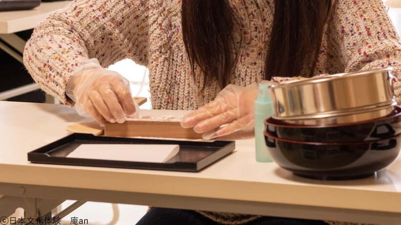 2 Types of Japanese Sweets making and Tea Ceremony - What you take home (and what you might pay extra for)