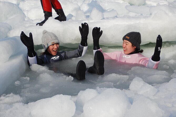 2hours Drift ice walk guided tour in Shiretoko National Park - 360° views: the photo route is part of the product