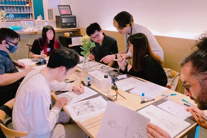 3-Hour Manga Drawing Workshop in Tokyo - Extra lines if you finish early: effect lines and emphasis