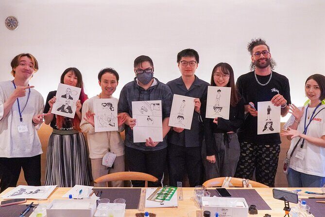 3-Hour Manga Drawing Workshop in Tokyo - Japanese instruction with English slides: how you ask questions without stress