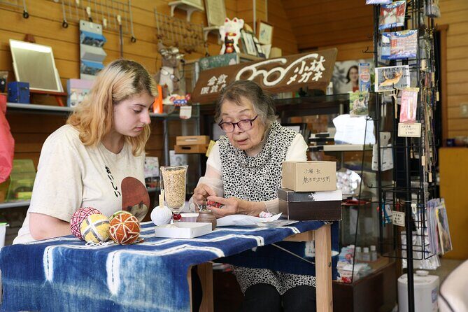 3 Hours Temari Workshop in Kurashiki - Choosing a pattern: making it feel one-of-a-kind