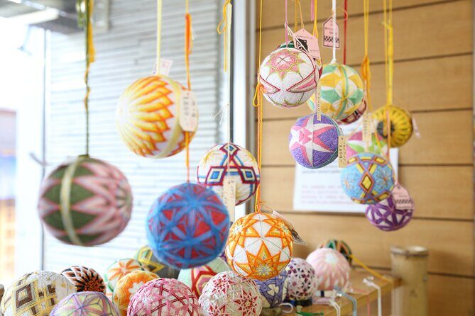 3 Hours Temari Workshop in Kurashiki - What you can do with your temari after the workshop