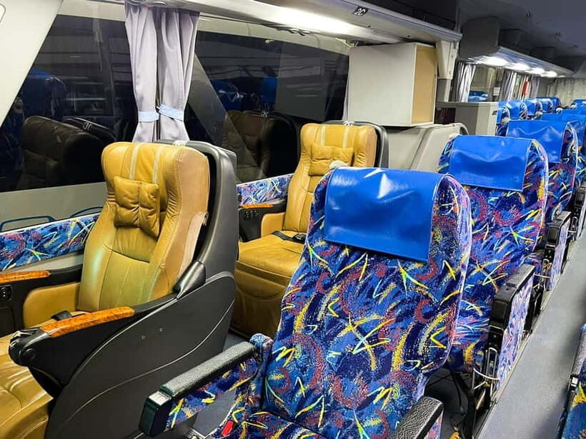 3-Row Luxury Bus Tour to Mt. Fuji, Lake Kawaguchi from Tokyo - The luxury bus experience: comfy seats, long day, and one thing to confirm