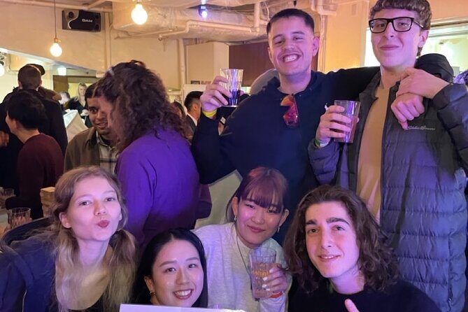3Hour Osaka Pub Crawl Bar Hopping Nightlife Guided Tour in Namba - Second Party Bar in Dotonbori: A Name With Intent