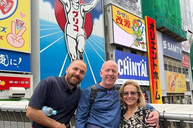 4/5/6 Hours Private Osaka Tour Designed for Cruise Passengers - Dotonbori and the running man: neon, food smells, and quick hits