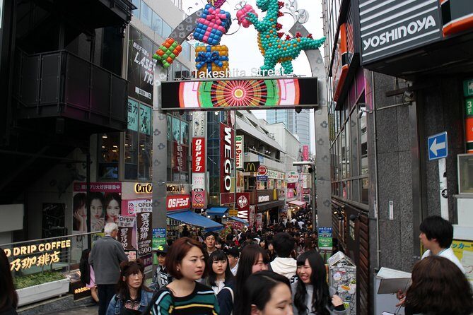 8-hour Tokyo tour by qualified tour guide using public transport - Takeshita Street: Pop Culture Meets People Watching