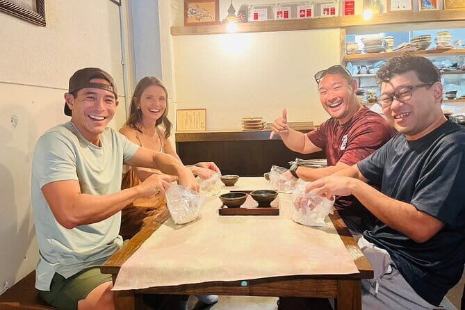 90 min Shared Handmade Udon Experience - How the Class Works: Feet-Kneaded Dough to Your Own Bowls
