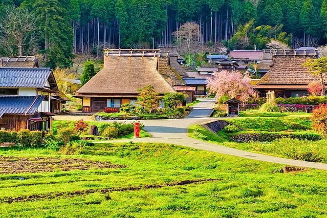 Amanohashidate Ine Funaya Miyama Village No Sato Tour from Osaka - Key highlights at a glance
