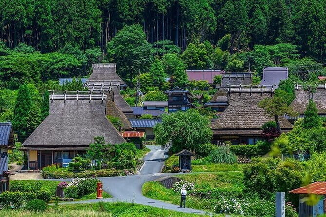 Amanohashidate Ine Funaya Miyama Village No Sato Tour from Osaka - Ine Funaya in Fuga: the funaya boathouses and why this stop clicks