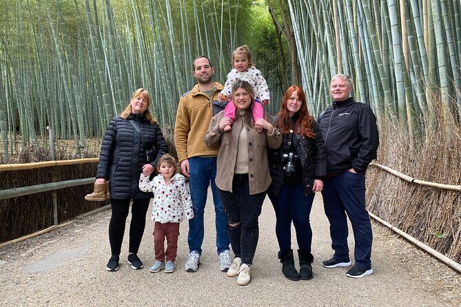 Arashiyama Bamboo Forest Family Bike Tour ( Infants & Kids ) - Stop 1: Monkey Park Iwatayama and the Kyoto panorama