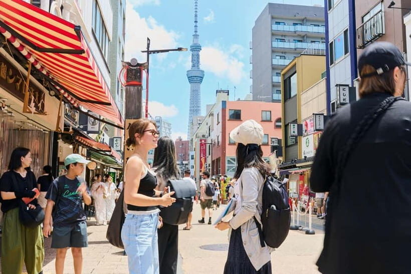 Asakusa: 2-Hour History Walking Tour & Local Food Tasting - Samurai sword and ninja gear store: fun, visual, and easy to enjoy
