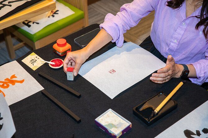 Asakusa Calligraphy Workshop Craft Your Own Art in Tokyo - Choosing Your Characters and Producing a Finished Piece