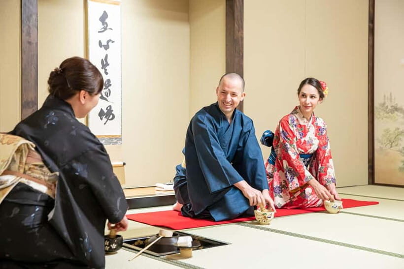 Asakusa: Kimono Tea Ceremony with Matcha and Sweet - Key highlights at a glance