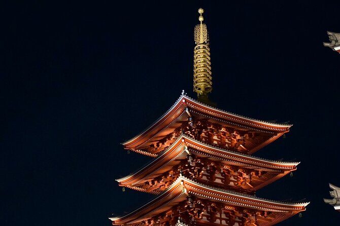 Asakusa Night Evening Walking Tour with English-Speaking Guide - Kaminarimon Gate and the Fujin–Raijin Myth You Can See