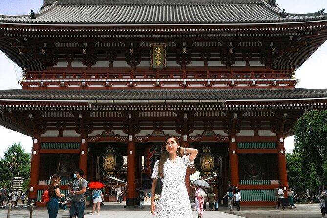 Asakusa Personal Video & Photo with Kimono - Meeting at Kaminarimon: how the 90 minutes actually flow