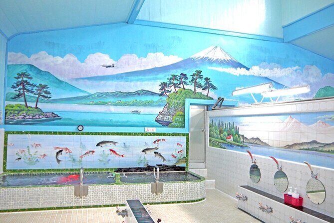 Authentic Onsen Experience Tattoo Friendly Hidden Gem in Shinjuku - What you get in the water (and the cold bottle after)