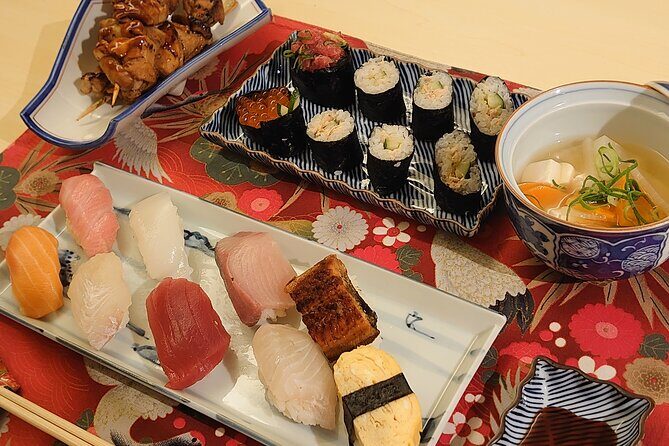 Authentic SUSHI Course Cooking Class - The Sushi Course Menu: Nigiri, Gunkan-Maki, and One Rolled Sushi