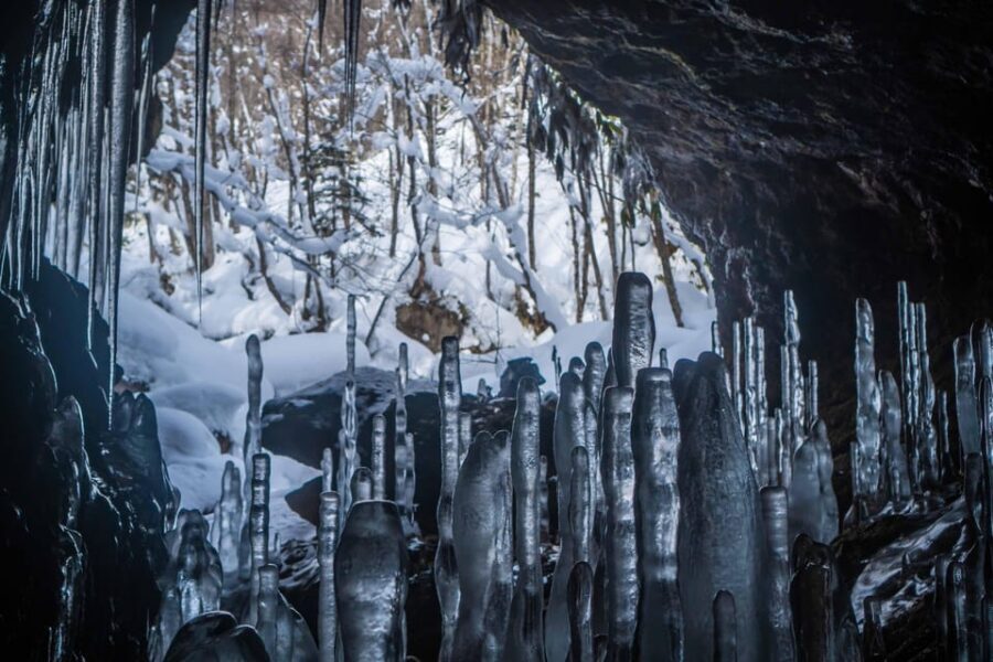 Bamboo Ice Cave: Snowshoe to see a natural phenomenon! - Key highlights you’ll actually feel