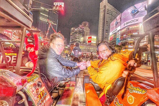 Best Go Kart Experience in Shibuya Crossing with Iconic Photos - Getting costumes, water, and the “ready to roll” routine