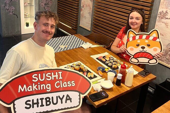 Best Sushi Making Class in Tokyo: Sushi Making Class Shibuya - Price and value: $31.63 is fair if you want the hands-on part