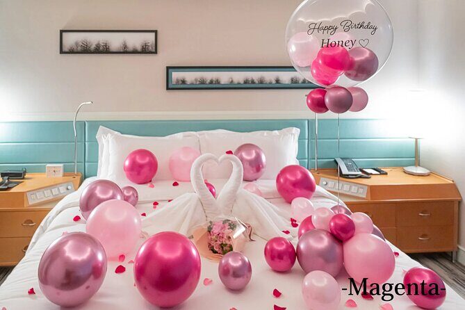 Birthday celebration surprise with balloon decoration! - Entering Tokyo With a Birthday Surprise Mood