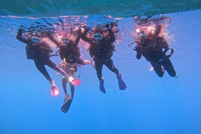 Boat entry diving at the Blue Cave in Onna Village, Okinawa! - Underwater GoPro Photos and Videos: You’ll Want to Stay Longer