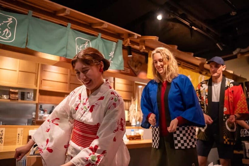 Bon Dance IZAKAYA in Shinjuku, Tokyo - Edo-Style Izakaya Dinner with Bon Odori in Shinjuku