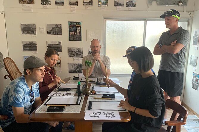 Calligraphy Class for Beginners in a Century-old Japanese House - Your one-hour calligraphy session: what happens step by step