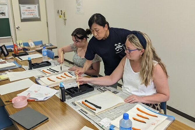 Calligraphy Experience at Tokyo Ginza and Tsukiji Area - Key calligraphy class takeaways