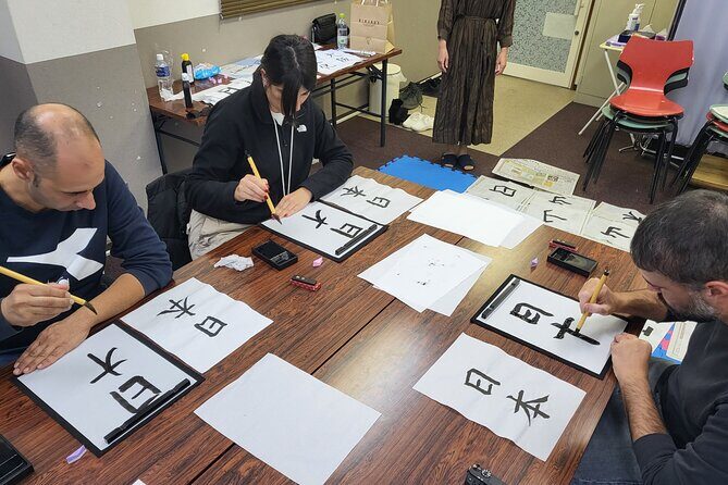 Calligraphy Workshop in Namba, Dotonbori - Your Keepsake: Colored Paper or a Name Tag You’ll Actually Use