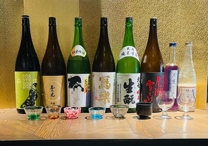 Casual Japanese sake tasting and snack experience, Kabukicho - Finding the meeting spot near Shinjuku Station (and why the sign matters)