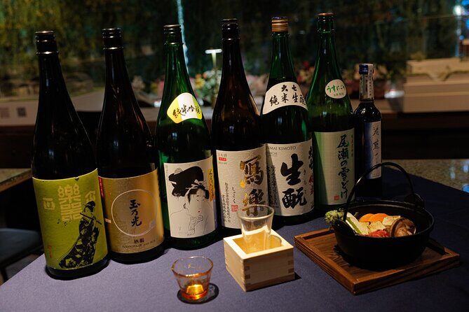 Cherry blossom & Japanese Sake Tasting in Shinjuku - The 8-sake tasting flow: from simple to aromatic