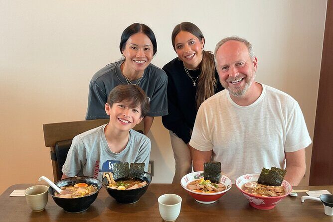 Cozy Tokyo Class: Ramen, Sushi, Sake Pairing & Cultural Exchange - Making ramen in class: what you learn and what you can recreate