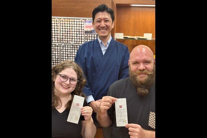Create Your Own Japanese HANKO Name Seal in Tokyo - Who should book this Hanko workshop