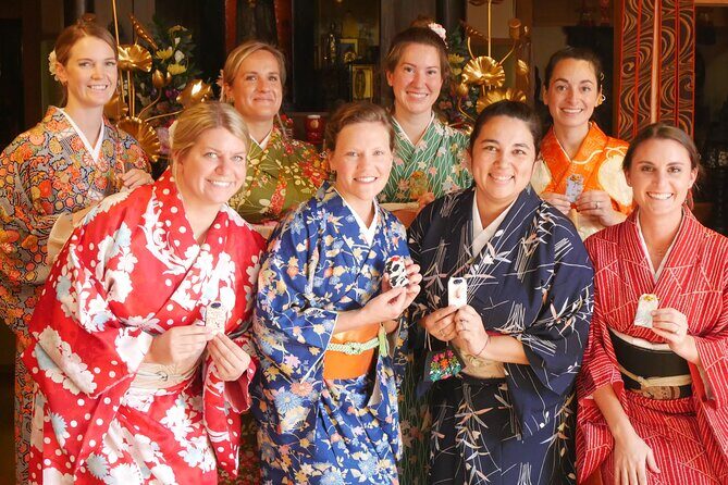 Cultural Activities :Kimono, tea ceremony, Calligraphy and Amulet - What the kimono and apron really add (beyond photos)