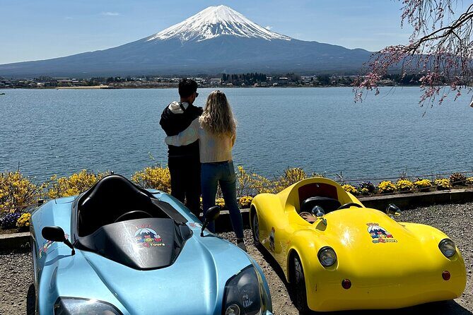 Cute & Fun E-Car tour following guide around Lake Kawaguchiko - Price and What You Get for $260.90