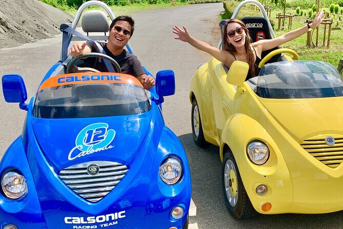 Cute & Fun E-Car tour following guide around Lake Kawaguchiko - Your Route: Kawaguchiko Station to Yagizaki Park and the Floating Temple