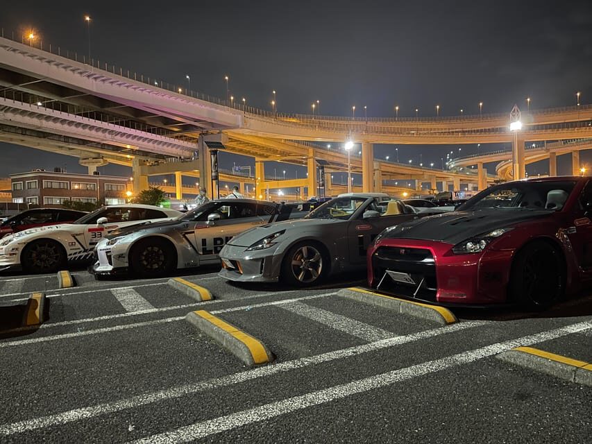 Daikoku Parking Area : JDM car meet tour by a local Japanese - The road part: expressways, bay shore views, and the feel of Tokyo at night