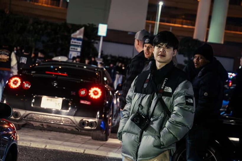Daikoku: R34 Skyline Night Private JDM Daikoku Experience - Umihotaru after Daikoku: night viewpoints with the same JDM mindset