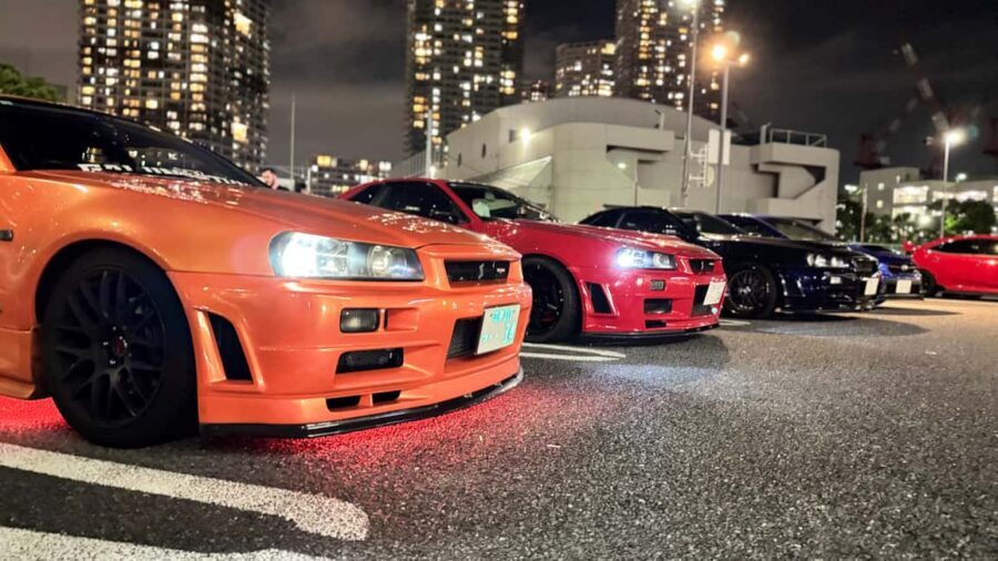 Daikoku & Tokyo JDM Night Tour in R34 or TopSecret R35 GT-R - Daikoku for an hour: how to walk smarter