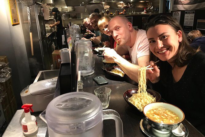 Deep Osaka Night Life, Eat & Drink! - Stop 4: Ramen to close things out with a final chewy bite