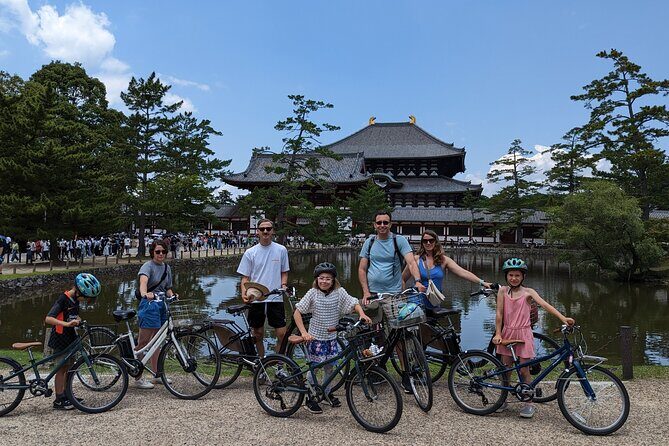 E-Bike Nara Highlights - Todaiji, Knives, Deer, Shrine, and Gems - Stop 1: Nara Park Deer Time With Less Traffic