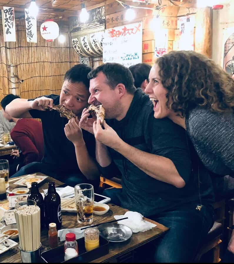 Eat/Drink like a LOCAL-Taverns & Ramen - How the tour really works: welcome drink, souvenirs, and guide-led ordering