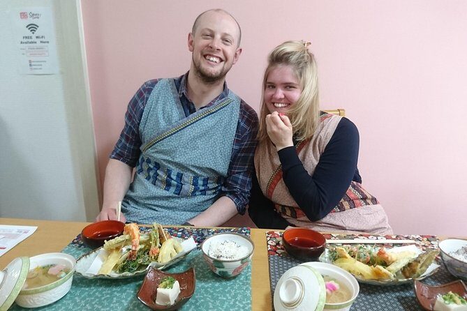 Enjoy artistic TEMPURA Cooking Class - Small Group Comfort: Max 8 People Means Less Waiting and More Feedback